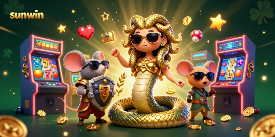 Engage in thrilling gameplay at sunwin with our vibrant slot machines and charming characters.