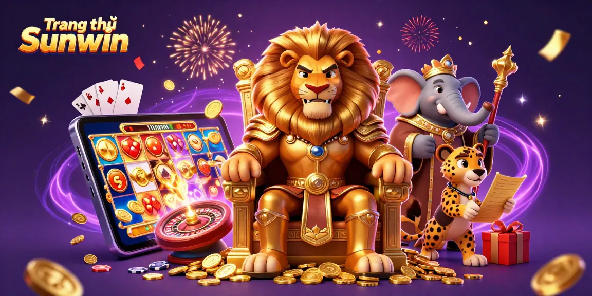 Experience thrilling gameplay at Trang chủ Sunwin with vibrant casino elements and dynamic characters!